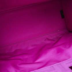 مملوكة مسبقًا Fendi Fuchsia FF Fabric and Leather Medium Sunshine Tote