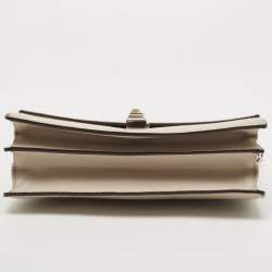 Pre Owned Fendi Multicolor Leather and Python Medium Kan I Top Handle Bag