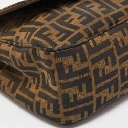 Fendi Tobacco Zucca Canvas Messenger Bag