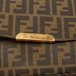 Fendi Tobacco Zucca Canvas Messenger Bag