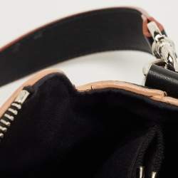 Pre Owned Fendi Multicolor Leather Small By The Way Shoulder Bag