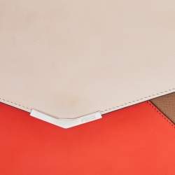 Pre Owned حقيبة كلتش فندي غطاء مظروف 2 جور جلد متعدد الألوان