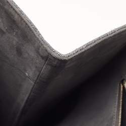 Pre Owned Fendi Black Denim and Leather Large 3Jours Tote