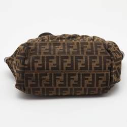 Pre Owned  Fendi Zucca Canvas and Leather Borsa Chef Tote