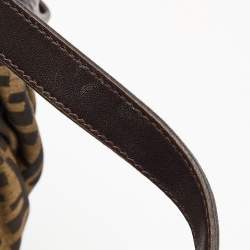 Pre Owned  Fendi Zucca Canvas and Leather Borsa Chef Tote