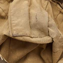 Pre Owned  Fendi Zucca Canvas and Leather Borsa Chef Tote