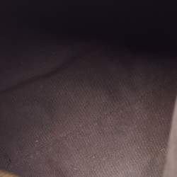 Pre Owned Fendi Gold/Tobacco Zucca Coated Canvas Forever Boston Bag