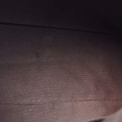 Pre Owned Fendi Gold/Tobacco Zucca Coated Canvas Forever Boston Bag