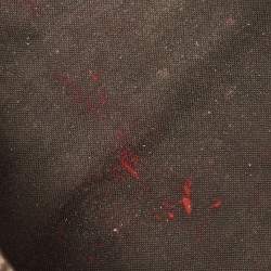 Pre Owned حقيبة كتف فندي جلد وكانفاس توباكو زوكا