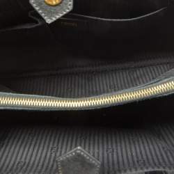 Pre Owned Fendi Black Leather Medium 2Jours Tote