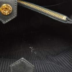 Pre Owned Fendi Black Leather Medium 2Jours Tote