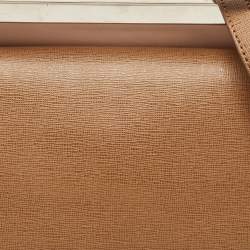 Pre Owned Fendi Tricolor Leather Small Demi Jour Top Handle Bag