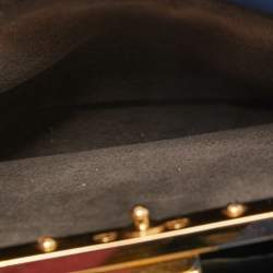 Pre Owned حقيبة كروس فندي مايكرو بيكابو جلد أزرق