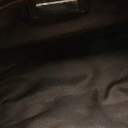 مملوكة مسبقًا حقيبة باغيت فندي ماما جلد وكانفاس زوكينو بني/بيج