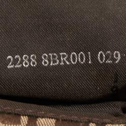 مملوكة مسبقًا حقيبة باغيت فندي ماما جلد وكانفاس زوكينو بني/بيج