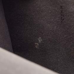 Pre Owned Fendi Brown Zucca Canvas And Leather Small Demi Jour Top Handle Bag