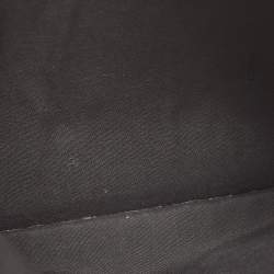 Pre Owned Fendi Black Leather Monster Flat Clutch