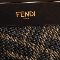 Pre Owned Fendi Beige Leather Small First Shoulder Bag