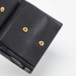 Pre Owned Fendi Black Leather F is Fendi Bifold Wallet