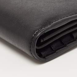 Pre Owned Fendi Black Leather F is Fendi Bifold Wallet