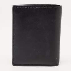 Pre Owned Fendi Black Leather F is Fendi Bifold Wallet