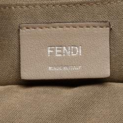 Pre Owned حقيبة فندي باي ذا واي جلد رمادية