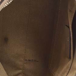 Pre Owned حقيبة فندي باي ذا واي جلد رمادية