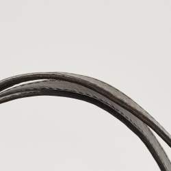 Pre Owned Fendi Tobacco Zucca Canvas and Leather Chef Shoulder Bag