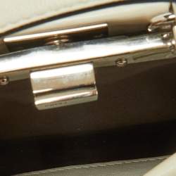 مملوكة مسبقًا حقيبة كروس فندي مايكرو بيكابو جلد أزرق