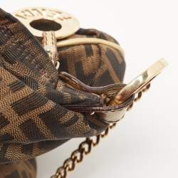 Fendi Tobacco Zucca Canvas Chef Hobo
