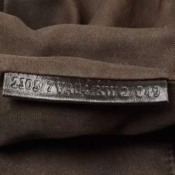 Pre Owned Fendi Tobacco Zucca Canvas and Leather Messenger Bag