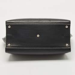 Pre Owned Fendi Black Leather Small 3Jours Tote