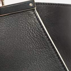 Pre Owned Fendi Black Leather Small 3Jours Tote