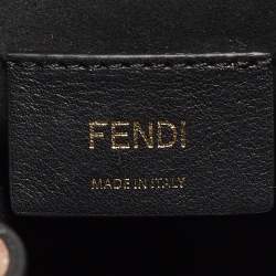 Pre Owned Fendi Pink Leather Mini Mon Tresor Bucket Bag