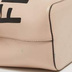 Pre Owned Fendi Pink Leather Mini Mon Tresor Bucket Bag