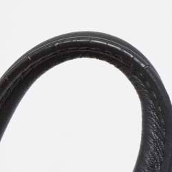 Pre Owned Fendi Black Leather Small 2Jours Tote