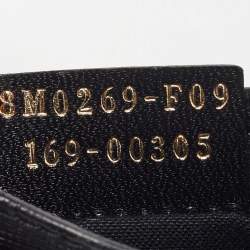 Pre Owned Fendi Black Leather Card Holder