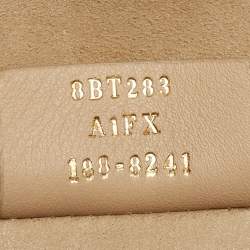 Pre Owned Fendi Multicolor Zucca Velvet and Leather Kan I Shoulder Bag