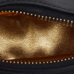 مملوكة مسبقًا Fendi Black Leather Nano Fendigraphy Hobo