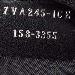 Fendi Black Nylon Monster Eye Shopper Tote