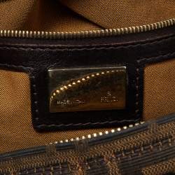 Fendi Tobacco Zucca Canvas and Leather Chef Chain Link Hobo