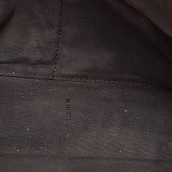 Pre Owned Fendi Green Malachite/Beige Leather Medium By The Way Shoulder Bag