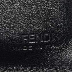 Pre Owned Fendi Black Leather F is Fendi Bifold Wallet