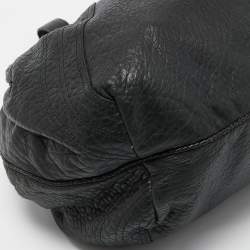 Pre Owned Fendi Black Nappa Leather Spy Bag