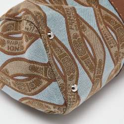 مملوكة مسبقًا Fendi Tri Color Selleria Canvas and Leather Shoulder Bag