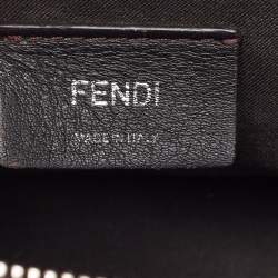 Pre Owned Fendi Beige/Cream Leather and Python Small By The Way Shoulder Bag