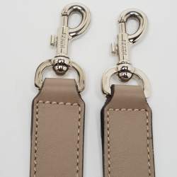 Pre Owned Fendi Beige/Cream Leather and Python Small By The Way Shoulder Bag