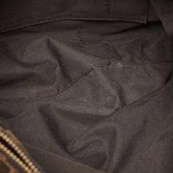 Pre Owned Fendi Tobacco Zucca Canvas Mia Shoulder Bag