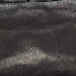 مملوكة مسبقًا Fendi Black Leather Large Peekaboo Top Handle Bag