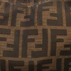 Fendi Brown Zucca Canvas Chef Hobo